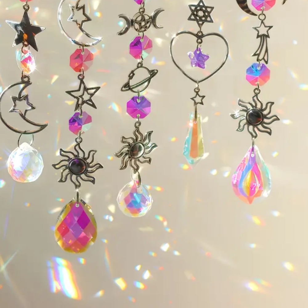 ✨BUY NOW Crystal Sun Catchers Wind Chimes✨ Pick One✨ - Picture 3 of 4